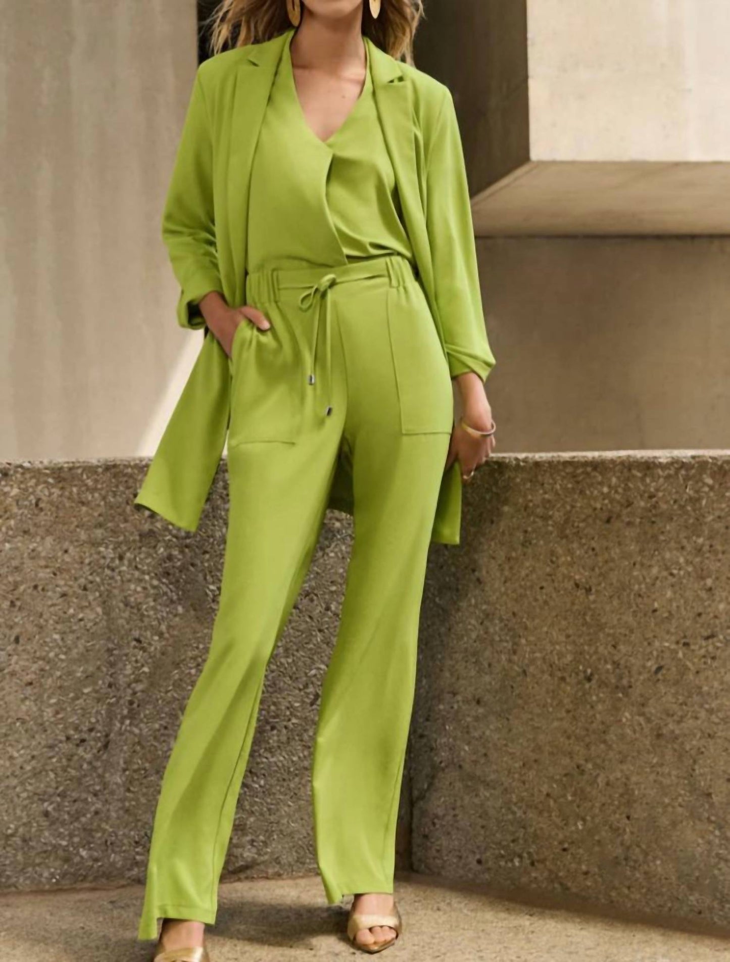 Joseph Ribkoff - Long Notched Blazer