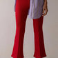 Donni. - Rib Kick Flare Pant