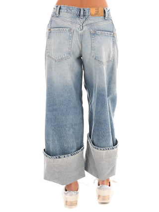 Free People - Calça Jeans Olsen Cuffed Barrel