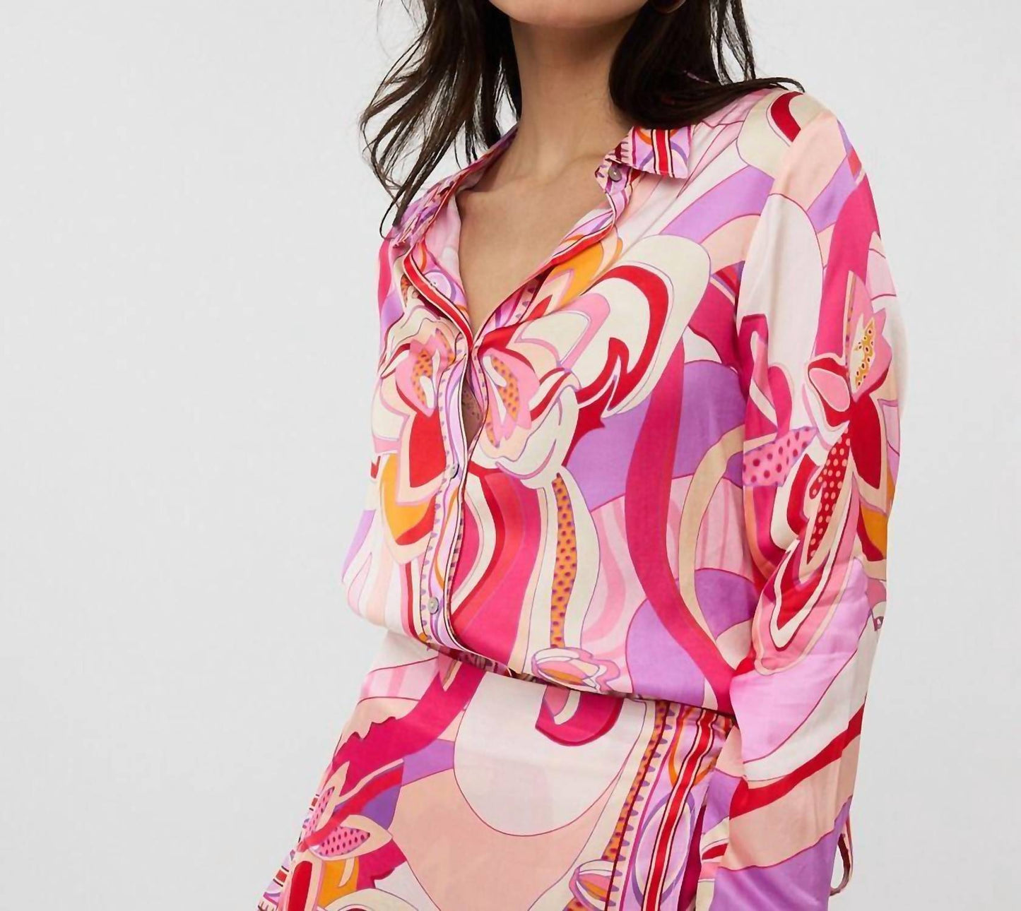 Esqualo - Disco Print Blouse