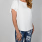 Frank Lyman - Flutter Sleeve Blouse
