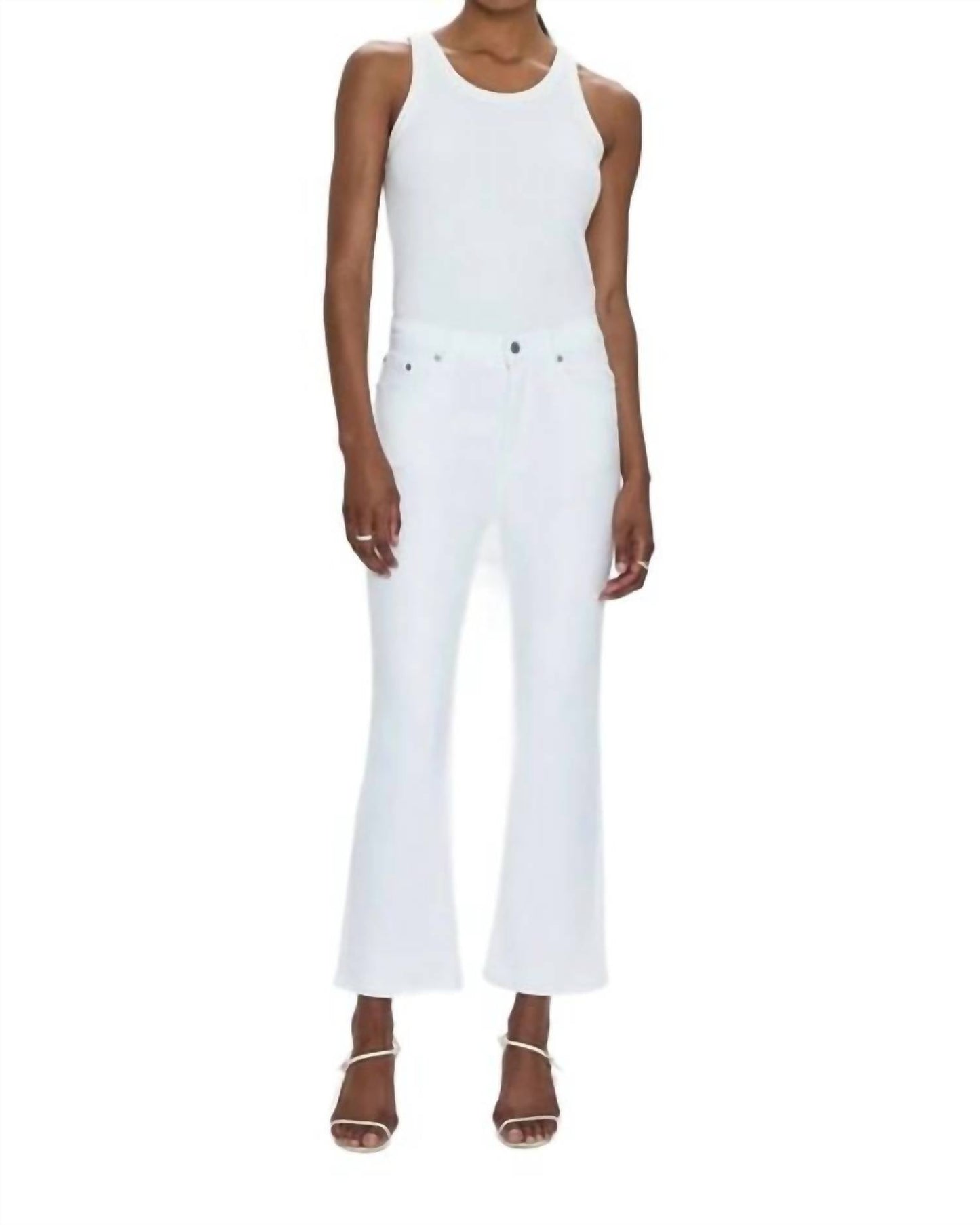 Pistola - Women's Lennon High Rise Crop Boot Cut Pants