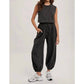 Style Usa - Sleeveless Knit Jumpsuit