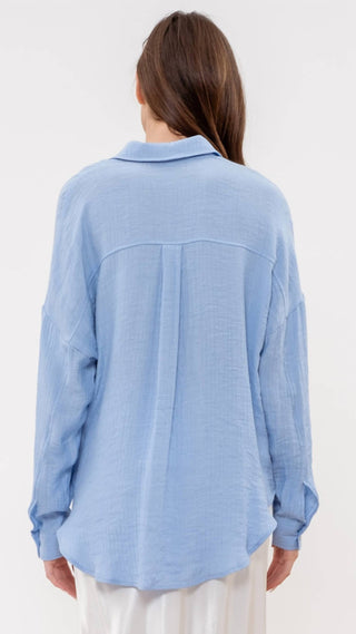 Blu Pepper - Bluebell Long Sleeve Button Down Shirt