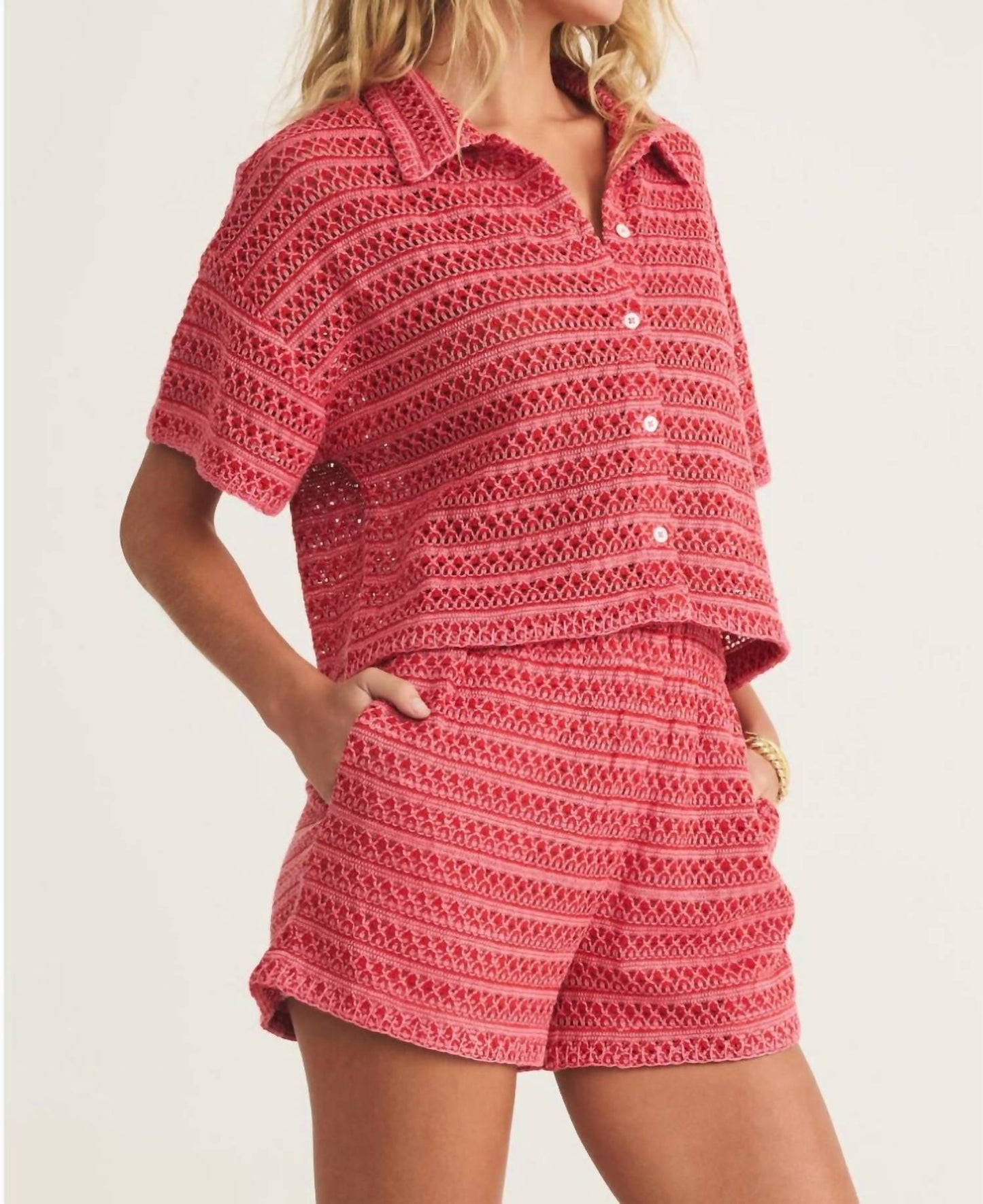 Z Supply - Crochet Short Set