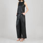 Clara Sunwoo - Liquid Leather High Scoop Modern Tank Top