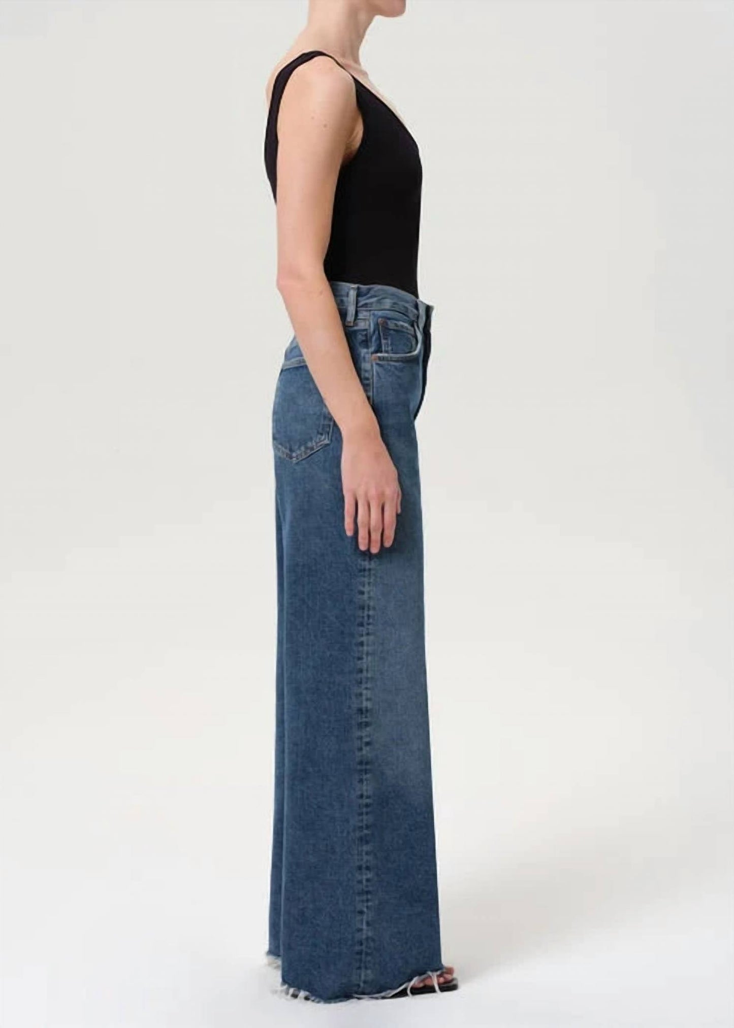 Agolde - Dame High Rise Wide Leg No Cuff