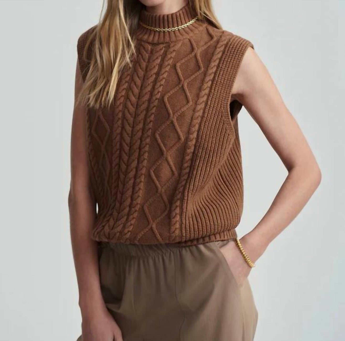 Varley - Joilette Roll Neck Vest