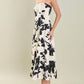 2.7 August Apparel - Flounced Midi Dress