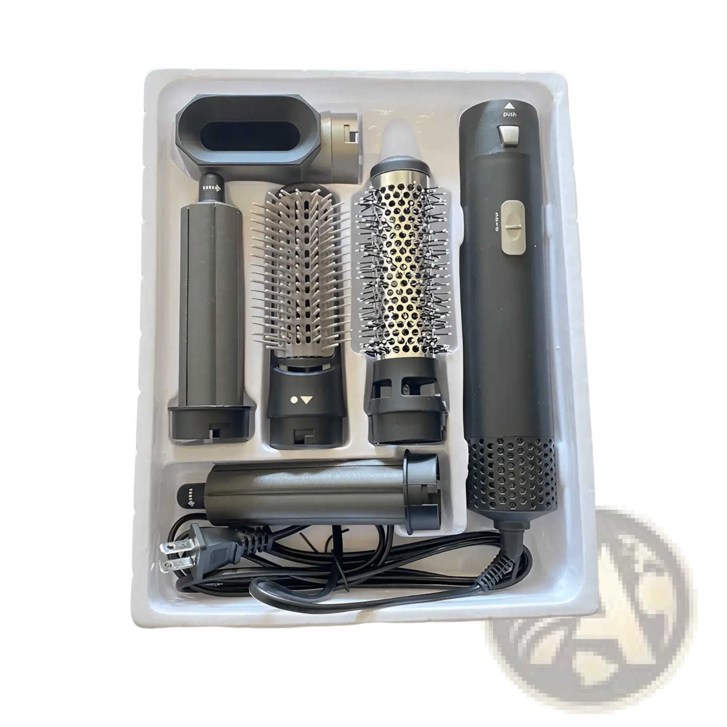 5-in-1 Hot Air Comb Hair Dryer and Styler Set