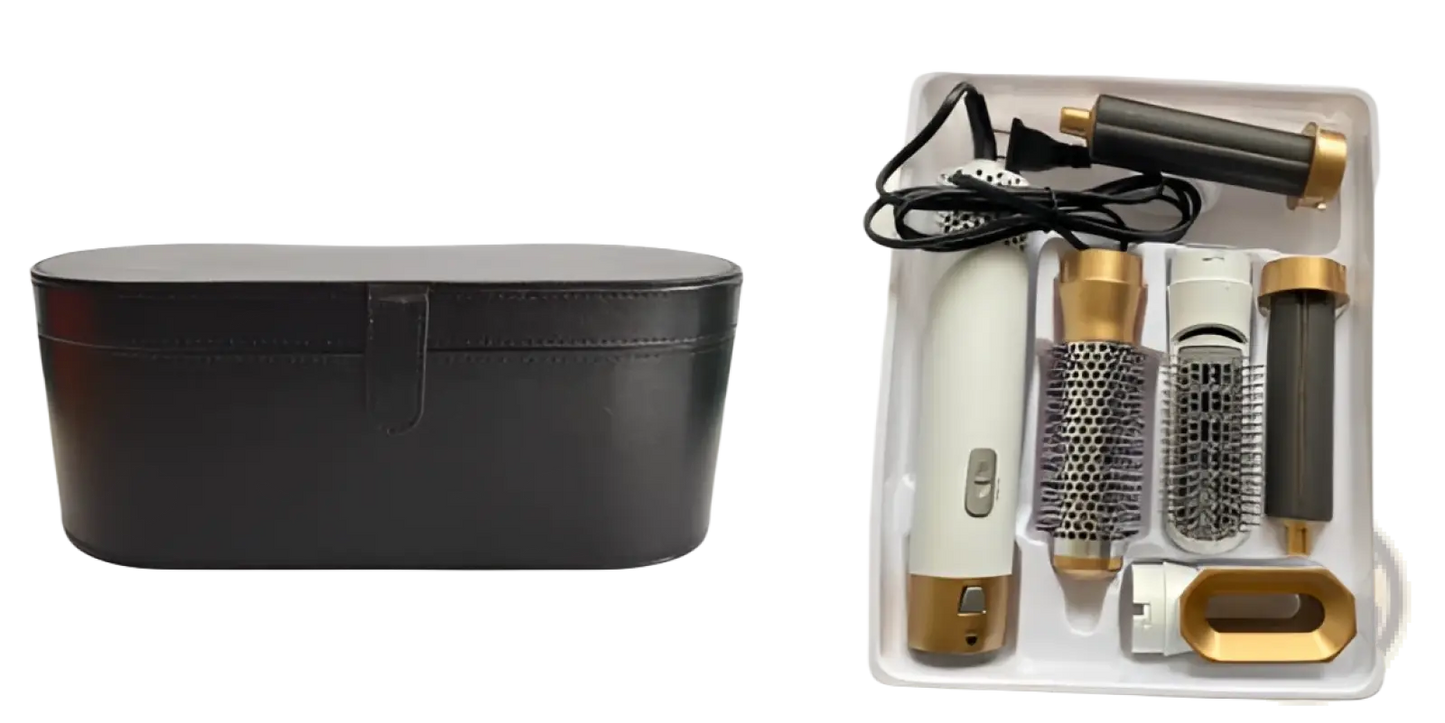 5-in-1 Hot Air Comb Hair Dryer and Styler Set