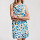 Frances Valentine - Mini Cape Mini Dress