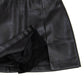 8Apart - Junior Women's Paula Vegan Leather Skirt With Slit