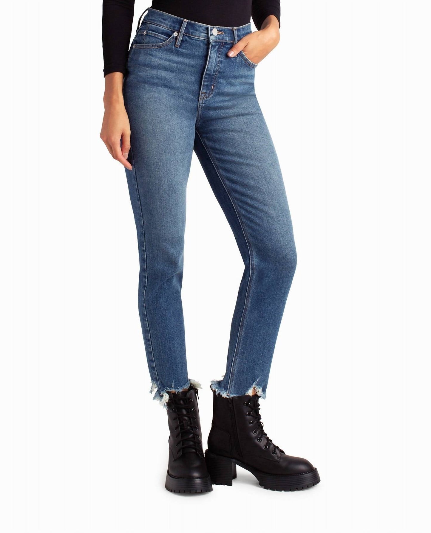 Nicole Miller - Boerum Hill High Rise Slim Fit Jean