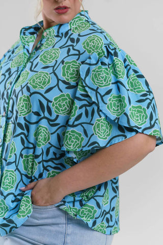 De Loreta - Blusa Daniela com botões - Plus