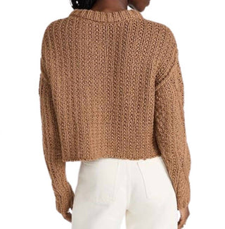 Free People - Cutting Edge Cable Sweater