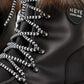 Armani - Womens - Neve Leather Hiking Boots