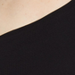 Topshop Body de um ombro só, preto, tamanho grande