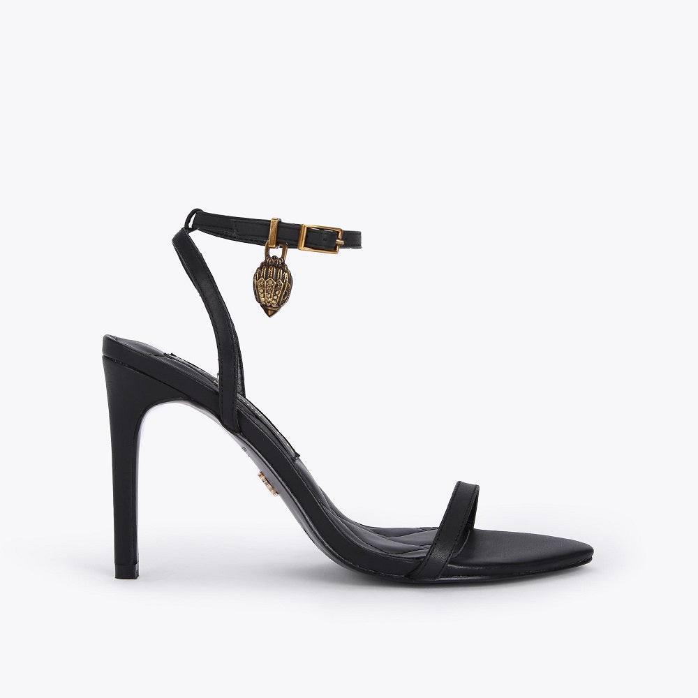 Sandália Kurt Geiger London Shoreditch Feminina Preta Tamanho 7,5