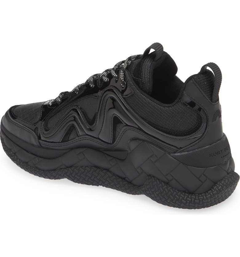 Tênis masculino Kurt Geiger London preto tamanho 9,5