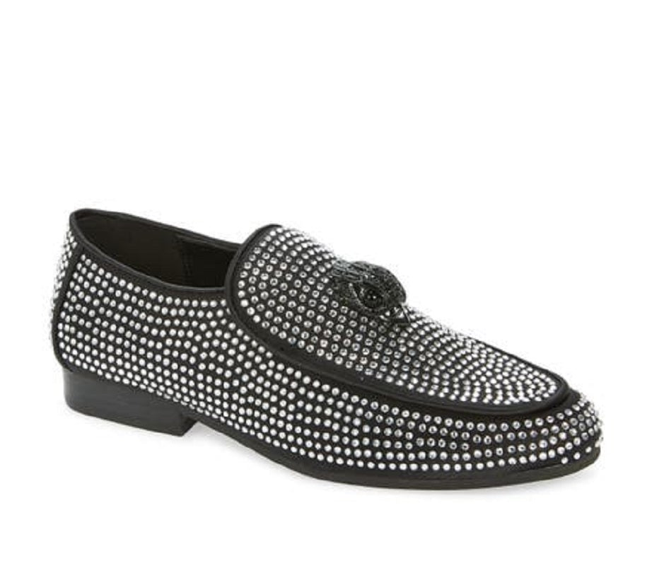 Kurt Geiger London Holly Eagle Mocassim Feminino Cinza Tamanho 6 EUA