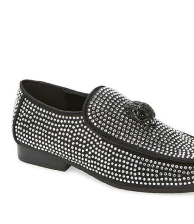 Kurt Geiger London Holly Eagle Mocassim Feminino Cinza Tamanho 6 EUA