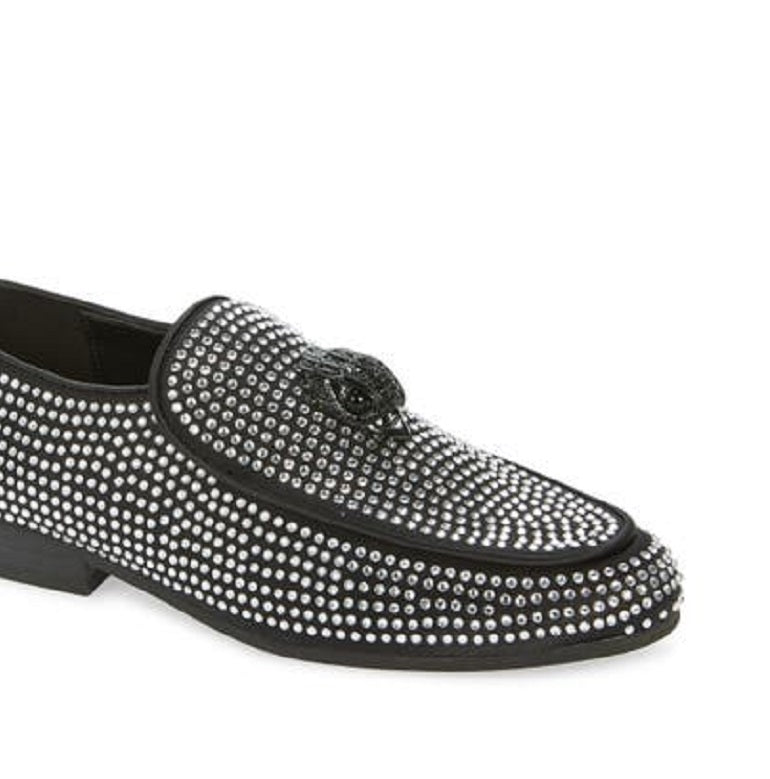 Kurt Geiger London Holly Eagle Mocassim Feminino Cinza Tamanho 6 EUA