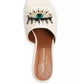 Kurt Geiger London Olive Eye Slide Sandália Feminina Branca Tamanho 7