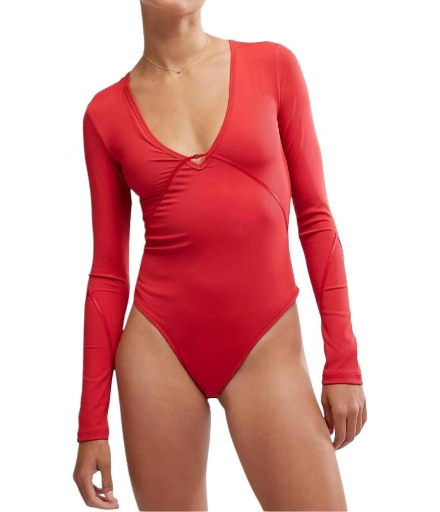 Free People - Victoria Plunge Bodysuit
