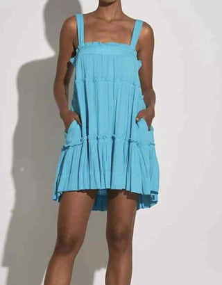 Elan - Vestido curto com alças removíveis