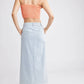 Self Contrast - Eliana Pencil Skirt Mini Stripes