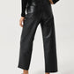 Agolde - Ren Straight Leather Pant Detox