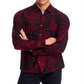 Camisa casual slim fit manga comprida com botões na frente Hugo Ermo
