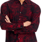Camisa casual slim fit manga comprida com botões na frente Hugo Ermo