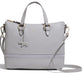 Bolsa tipo pasta Radley London feminina com zíper, cinza, tamanho pequeno