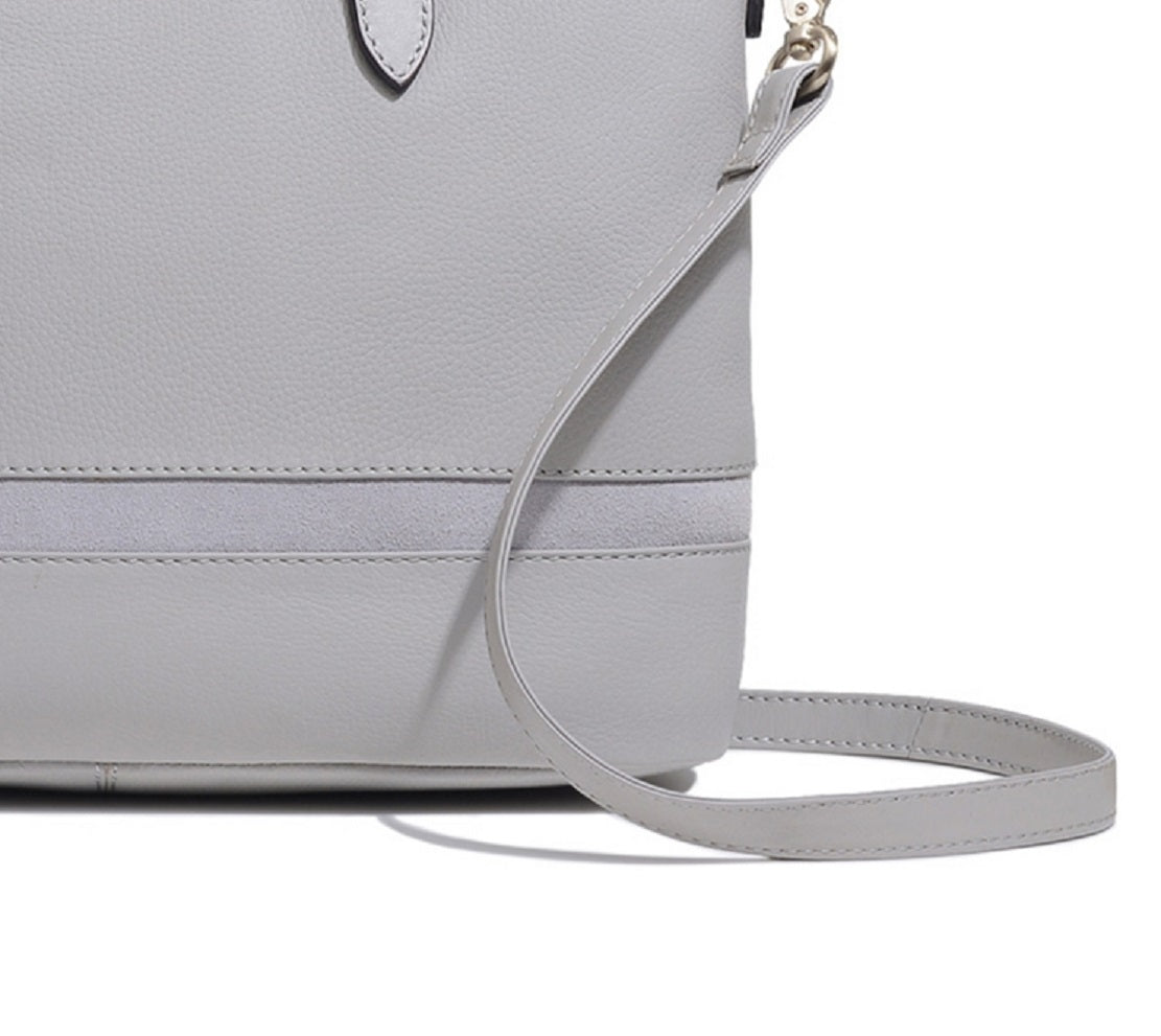 Bolsa tipo pasta Radley London feminina com zíper, cinza, tamanho pequeno