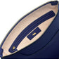 Bolsa transversal feminina Radley London com bolsos e zíper, azul, tamanho médio