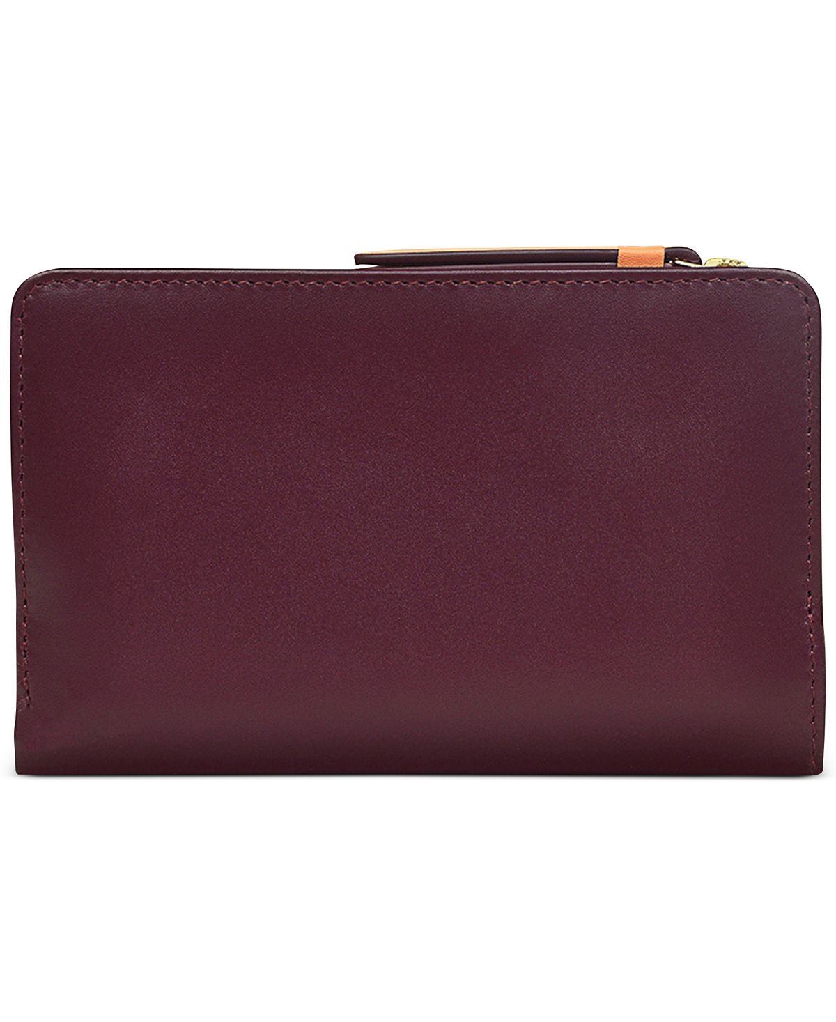 Carteira de couro Puddle Pals Bifold Radley London feminina, vermelha, tamanho regular