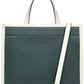 Bolsa tote feminina de couro estampada Radley London, verde, tamanho pequeno
