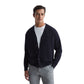 Cardigan de lã Andrews azul marinho masculino Reiss, tamanho médio