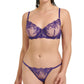 Calcinha íntima feminina Bluebella Marseille, roxa, tamanho 6