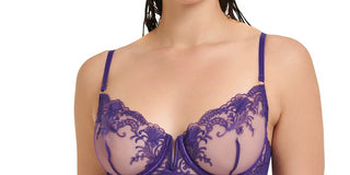 Calcinha íntima feminina Bluebella Marseille, roxa, tamanho 6