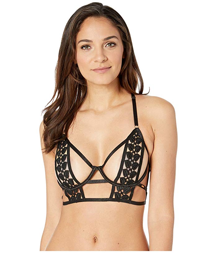 Sutiã bordado Marselha feminino Bluebella 41815 preto tamanho 40C