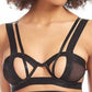 Sutiã bordado Marselha feminino Bluebella 41815 preto tamanho 38D