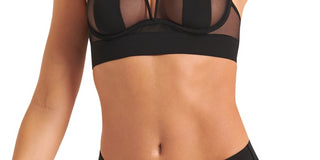 Sutiã Balconette Orla Mesh Feminino Bluebella 41578 Preto Tamanho 30A