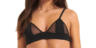 Sutiã de malha sem fio Orla Soft da Bluebella para mulheres, tamanho grande, 41579, preto