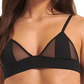 Sutiã de malha sem fio Orla Soft da Bluebella para mulheres, preto, tamanho extragrande