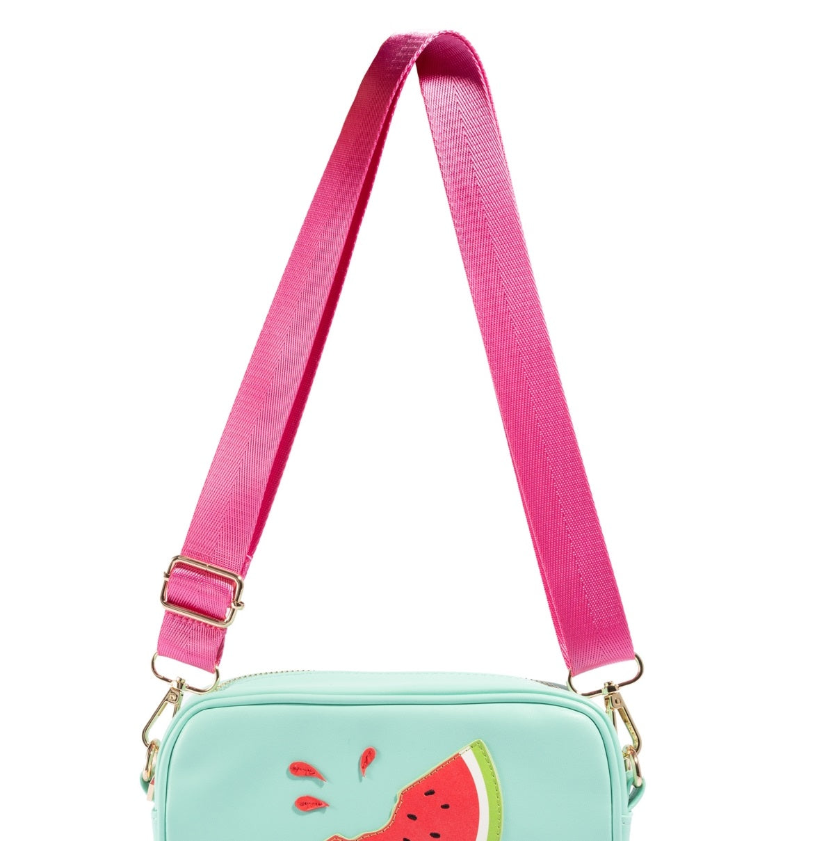 Bolsa transversal feminina Skinnydip Millie Camera laranja tamanho regular