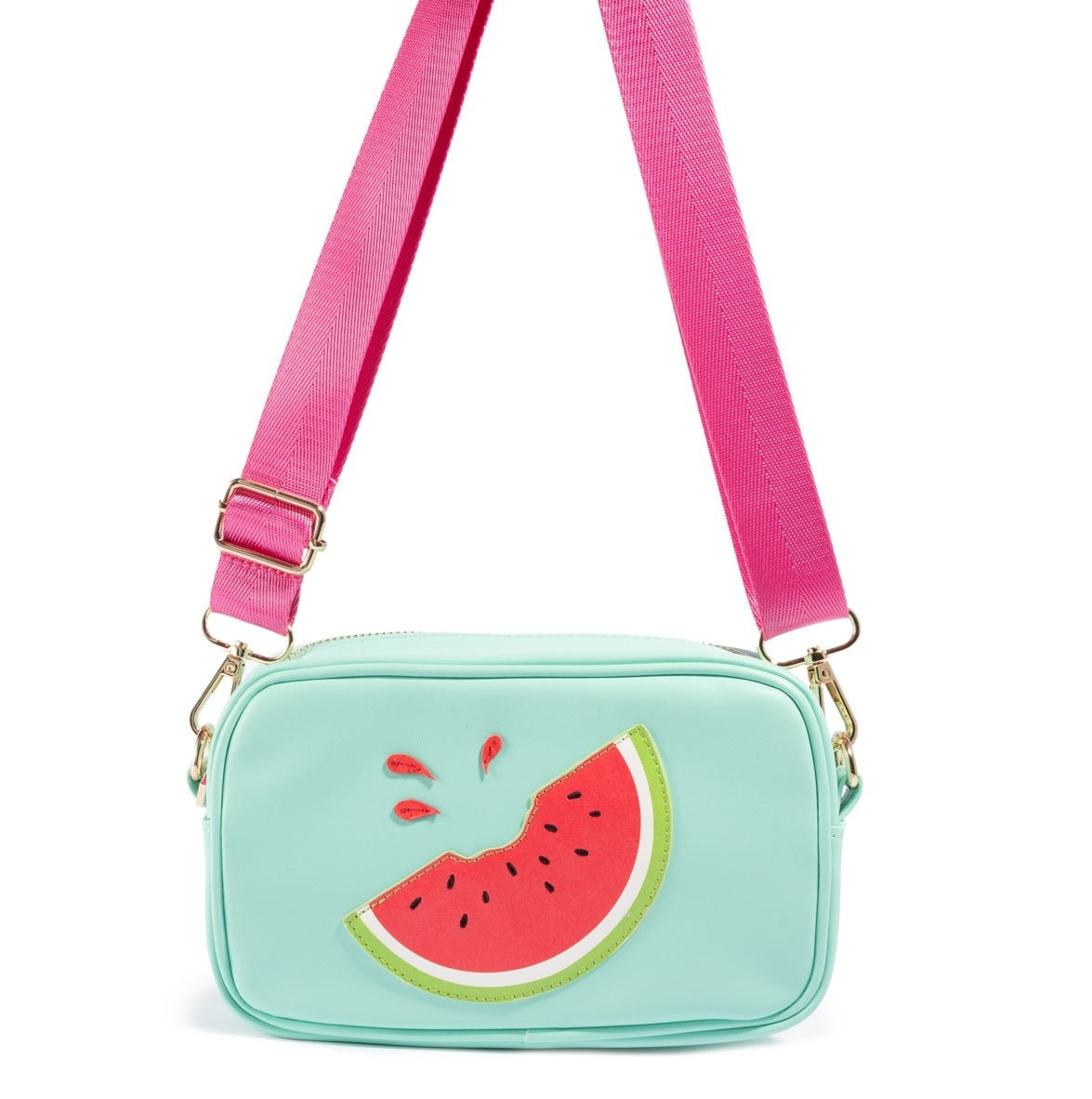 Bolsa transversal feminina Skinnydip Millie Camera laranja tamanho regular