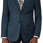 Jaqueta de lã lisa Debonair masculina Ted Baker, azul, tamanho 38
